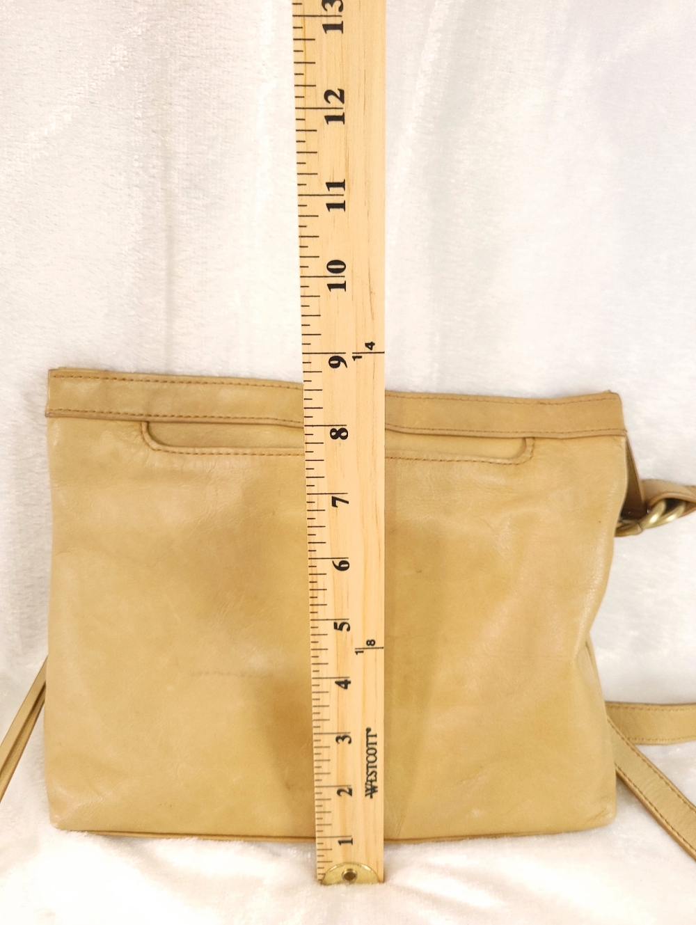 Hobo Cassie Leather Convertible Crossbody Shoulder Bag - Picture 13 of 16